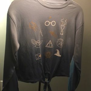 Dunder Miflin shirt, And One Harry Potter shirt